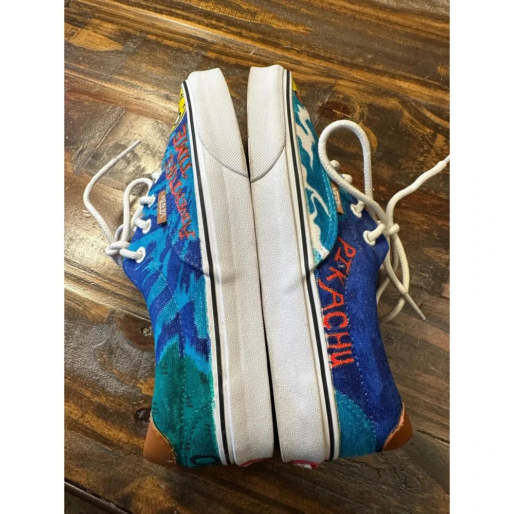 RARE Vans Era Custom Anime Pokemon Adventure Time Mens 6.5 or Woman's‎ 7.5